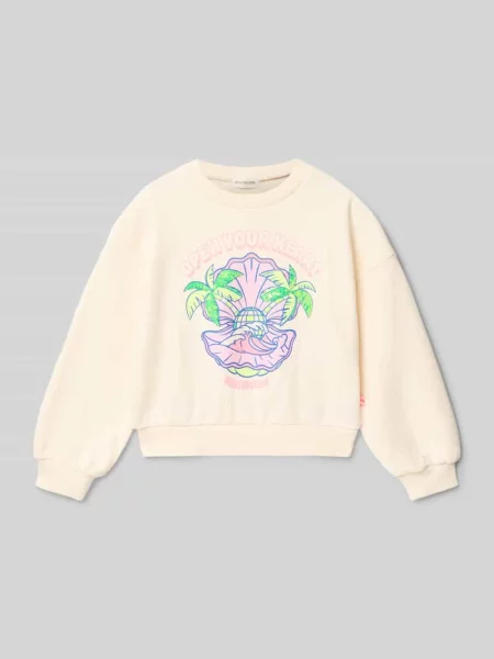 Bluza z nadrukiem z motywem krój regular fit Billieblush
