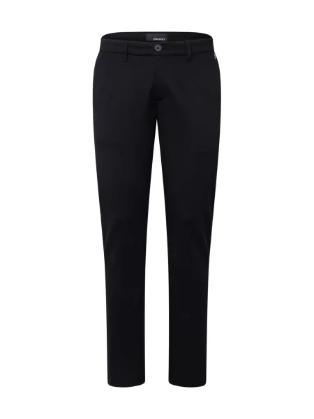 BLEND Pantaloni eleganți negru
