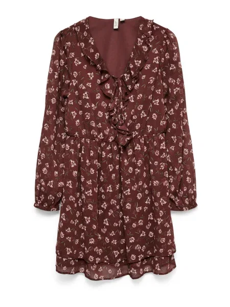 VERO MODA Ruha VMIHANNAH olíva / rózsa / bordó