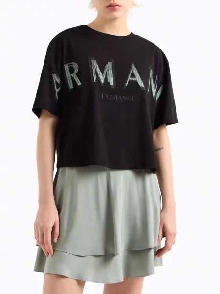 Футболка Armani Exchange чорний