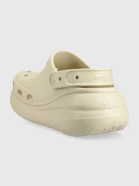 Pantofle Crocs Classic Crush Clog béžové