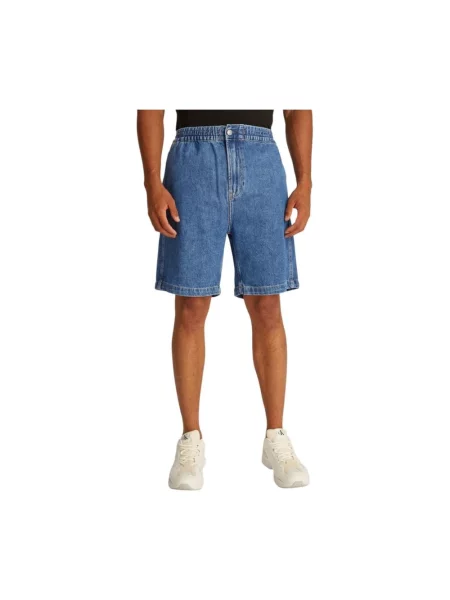 Bermudy Calvin Klein Jeans niebieskie
