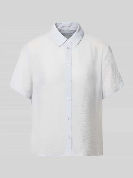 Bluzka o kroju relaxed fit z mieszanki modalu z domieszką jedwabiu model MINA' Samsoe Samsoe