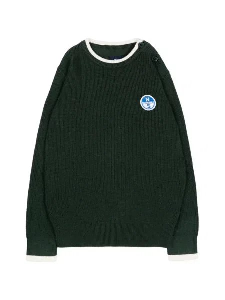 Sweter dziecięcy North Sails zielony