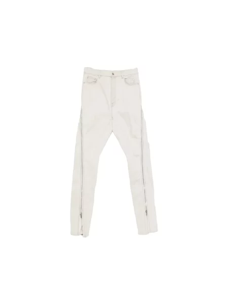 Jeansy dzwony Rick Owens dzwony beżowe