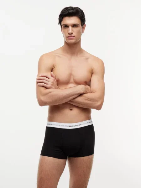 Tommy Hilfiger kąpielówki w Mężczyźni jednolity S czarny