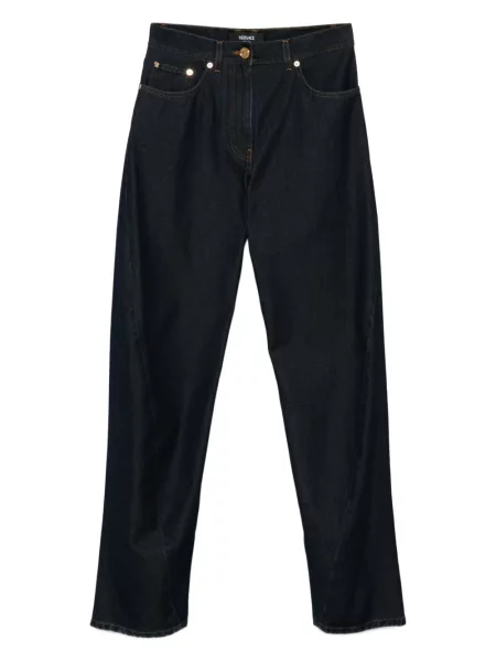 Blugi boyfriend Versace albastru