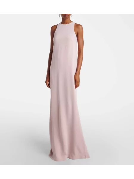 Rochie Costarellos de cristal roz