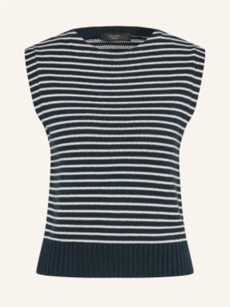 Weekend Max Mara Swetry Kobieta M Landa Gilet niebieski