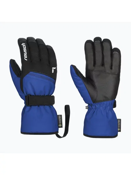 Mănuși de schi Reusch Morris GORE-TEX black/dazzling blue negru