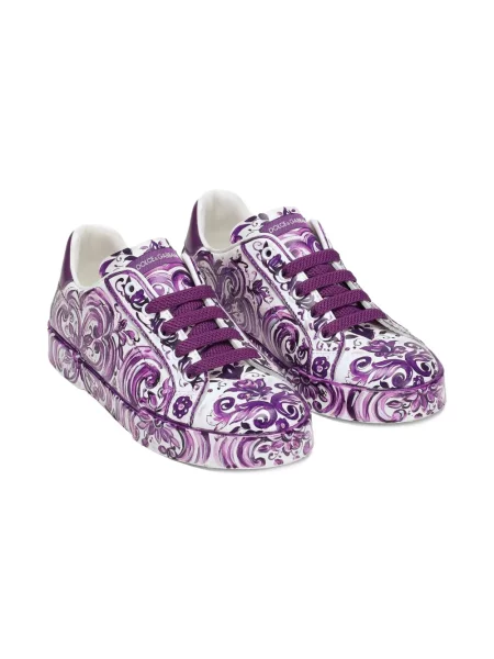 Sneakersy dziecięce Dolce And Gabbana białe