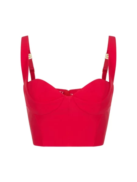 Top Elisabetta Franchi czerwony