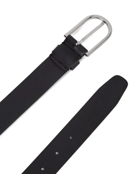 Curea Karl Lagerfeld din piele negru