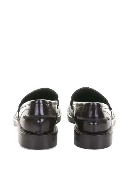 Pantofi loafer Guglielmo Rotta din piele negru