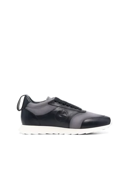 Sneakersy Giorgio Armani biznesowe niebieskie