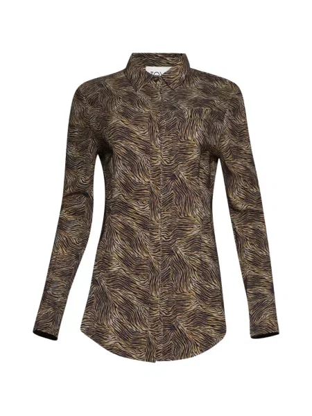 Koszula Tove z nadrukiem w zebrę