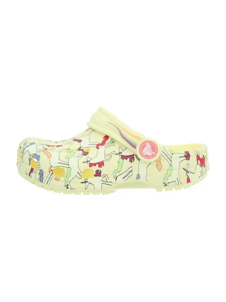 Pantofi copii Crocs galben