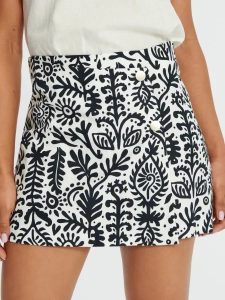 Спідниця-шорти різнобарвний