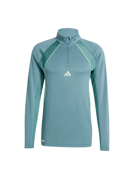 ADIDAS PERFORMANCE Tricou funcțional Tech Apparel albastru / verde alb