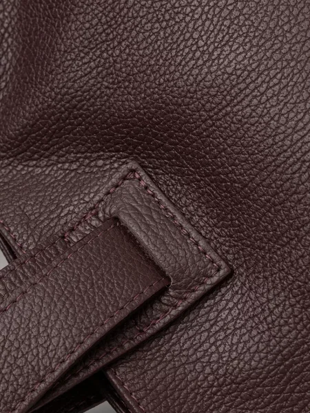 Шкіряна сумочка Answear.LAB бордовий