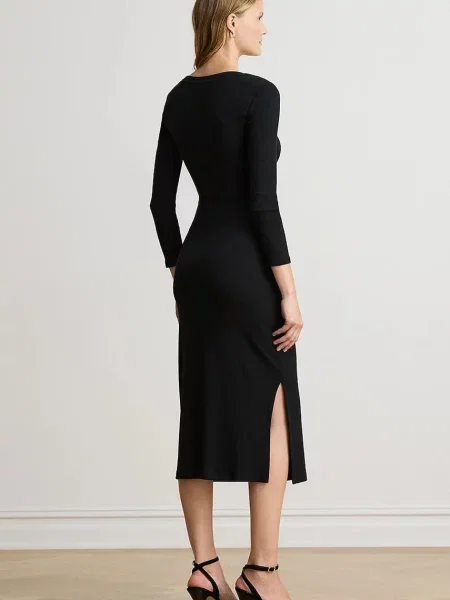 Lauren Ralph Lauren rochie bodycon cu negru
