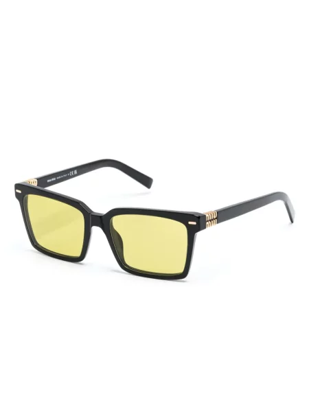 Saulės akiniai Miu Miu Eyewear juoda