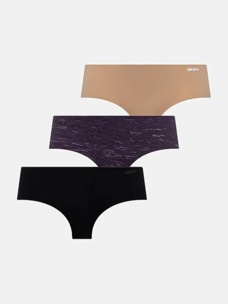 Бикини Dkny 3 чифта тъмносиньо черно