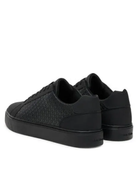 Sportcipők Calvin Klein Classic Cupsole Laceup Aop fekete
