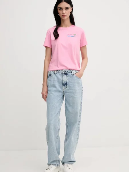 Kavbojke Calvin Klein Jeans modra