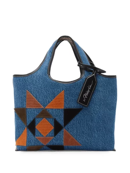 Matlasat geantă shopper 3.1 Phillip Lim albastru