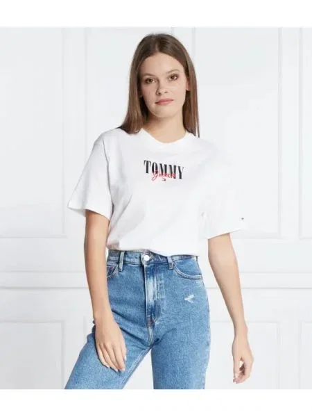Tommy Jeans Tricou alb