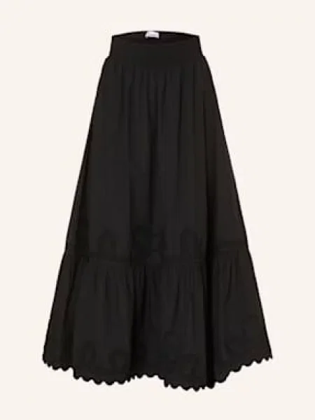 Princess Goes Hollywood Spódnica W Hafty schwarz czarna