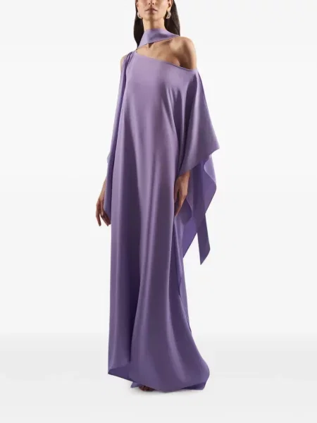 Rochie maxi Taller Marmo cu un umăr gol violet