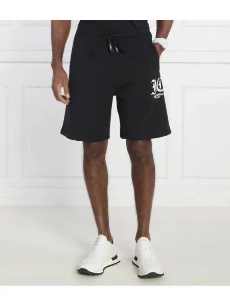 Just Cavalli Pantaloni scurți negru