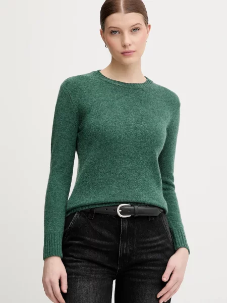 United Colors of Benetton pulover de lana verde