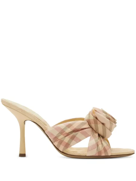 Papuci tip mules Burberry roz