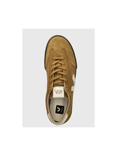Veja sneakersy zamszowe Volley brązowy