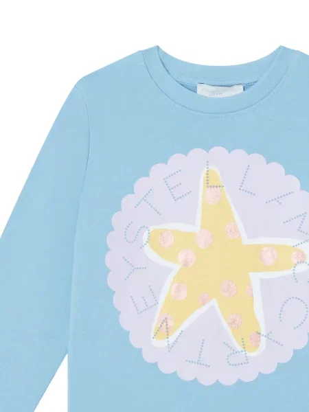 Bluza dziecięca Stella Mccartney niebieska