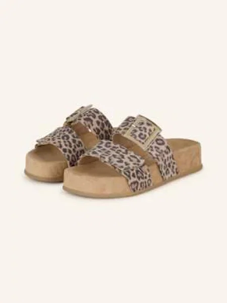 Pantofle Paul Green na platformě zelené