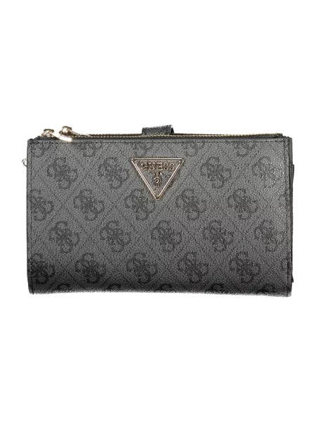 Torebka skórzana Guess skórzana szara