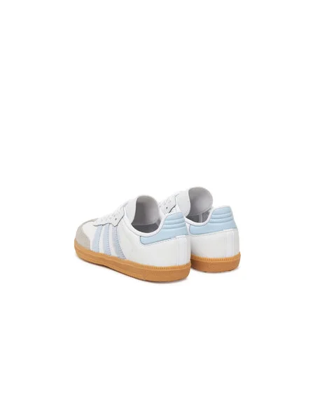 ADIDAS ORIGINALS Sportcipő SAMBA OG pasztellkék / világosszürke fehér