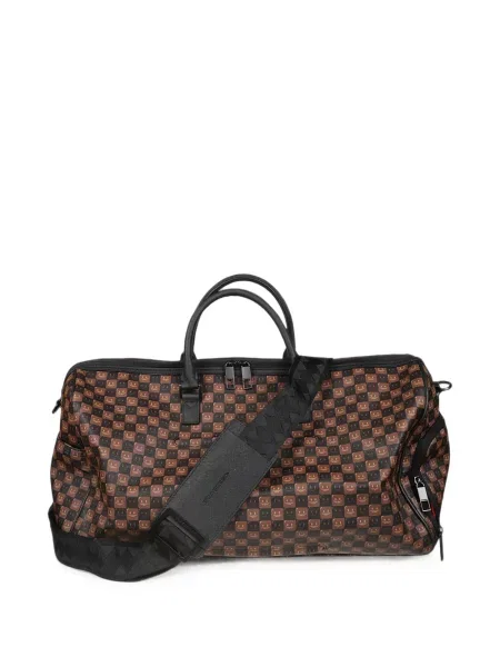 Καρό τσάντα Sprayground καφέ