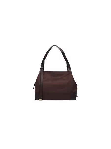 Kabelka Armani Exchange hnedá