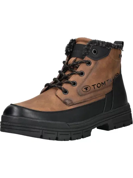 Boty Tom Tailor Stiefelette černé