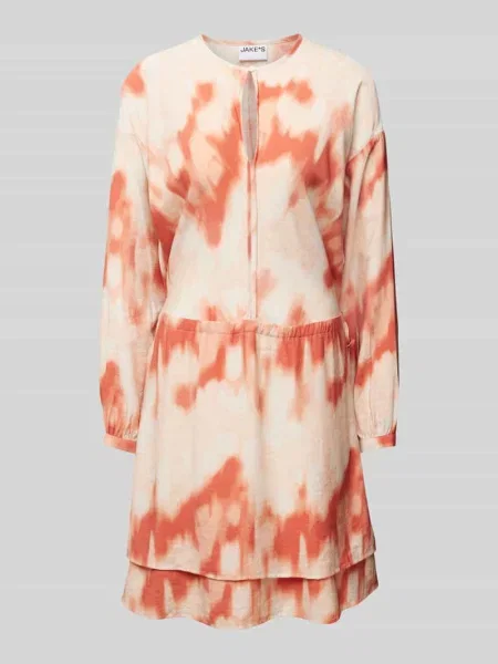 Sukienka mini z wycięciem w kształcie łezki Jake*s Casual biała