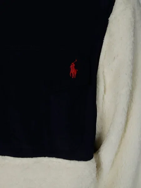 Pulover Polo Ralph Lauren cu autograf alb