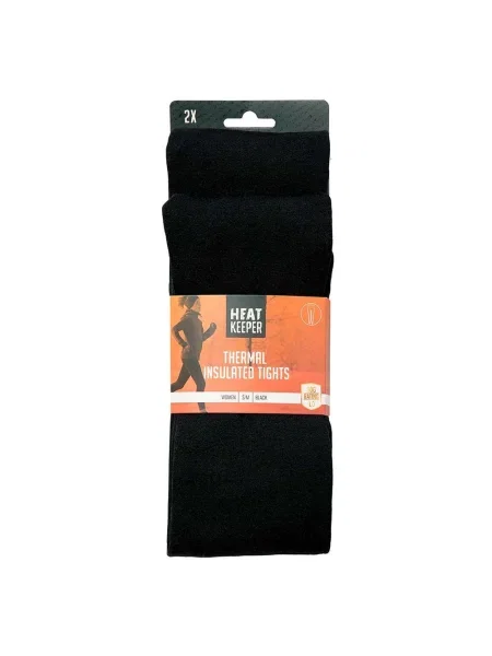 Legginsy termoaktywne Heat Keeper czarne