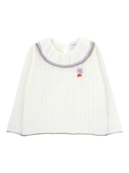 Sweter dziecięcy Knot biały