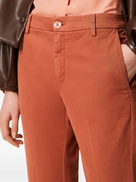 Pantaloni Twinset portocaliu