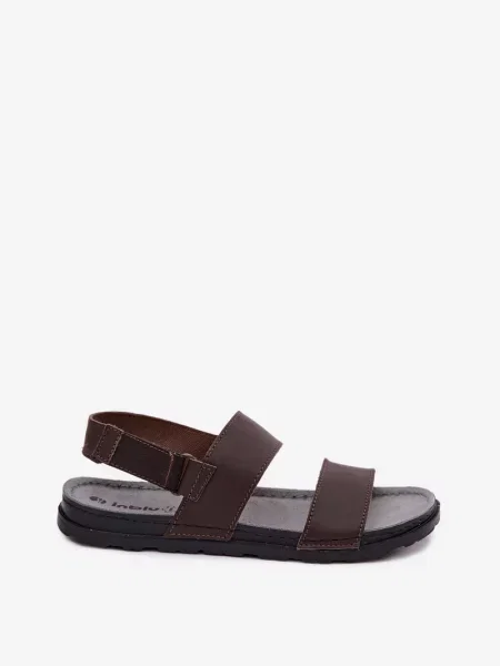 Sandale Inblu din piele negru